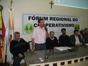   Fórum regional do cooperativismo, é realizado em Liberato Salzano