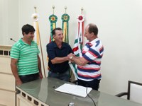 Presidente da Câmara Assume o Poder Executivo Municipal de Liberato Salzano.