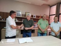 Presidente da Câmara Municipal de Vereadores Ideno Sperandio, assume o Poder Executivo de Liberato Salzano