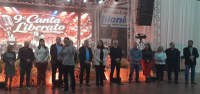 PRESIDENTE DA CÂMARA MUNICIPAL DE VEREADORES IDENO SPERANDIO E COLEGAS VEREADORES, PRESTIGIARAM A EDIÇÃO DO CANTA LIBERATO