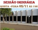 Sessão Ordinária