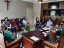 Vereadores participam de reunião com a Prefeita Juliane e Vice Fochezatto.